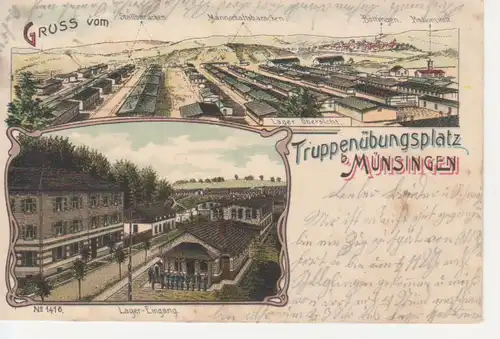 Truppenübungsplatz Münsingen LITHO gl1904 225.685