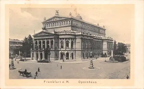 Frankfurt a.M. Opernhaus gl1910 162.018