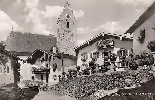 Schöner Winkel in Neubeuren am Inn glum 1930? E3291