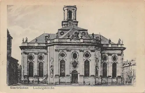 Saarbrücken Ludwigskirche ngl 163.810