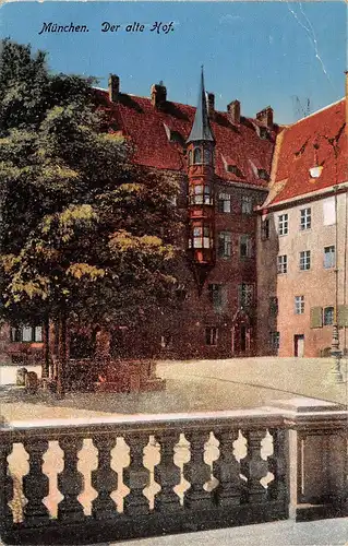München Der alte Hof gl1917 163.086