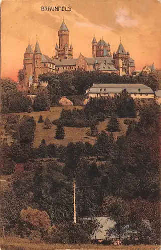 Braunfels a.d. Lahn - Burg gl1914 163.786