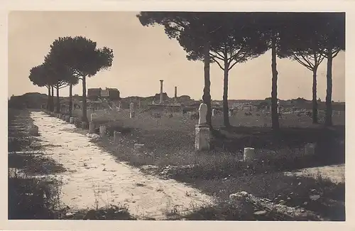 Ostia Antica, Viale lungo e Foro delle Corporazione ngl E1619