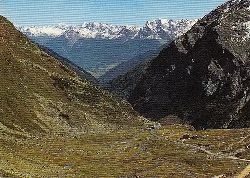 Blick vom Flüela-Pass ins Unterengadin ngl E1522