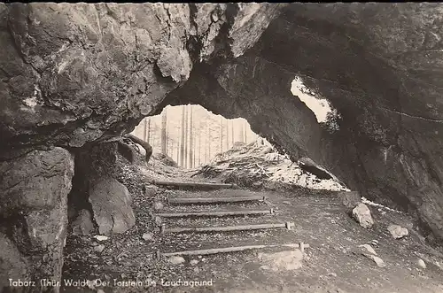 Tabarz, Thür.Wald, Der Torstein im Lauchagrund ngl E4820