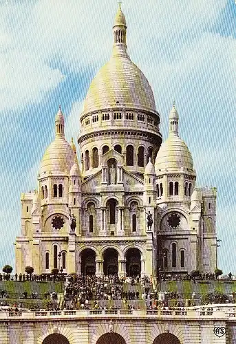 Paris, Basilique du Sacré-Coeur sur la Butte Monmartre ngl E2776