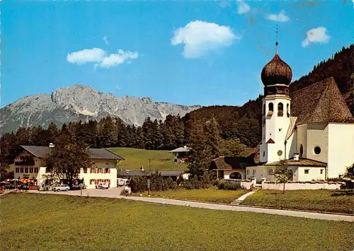 Oberau bei Berchtesgaden mit Untersberg gl1979 165.863