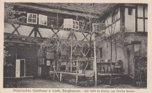 Berghausen (Pfinztal) Gasthaus zum Laub ngl 225.840