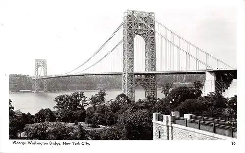 New York City NY George Washington Bridge ngl 164.001