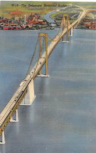 The Delaware Memorial Bridge NJ ngl 164.010
