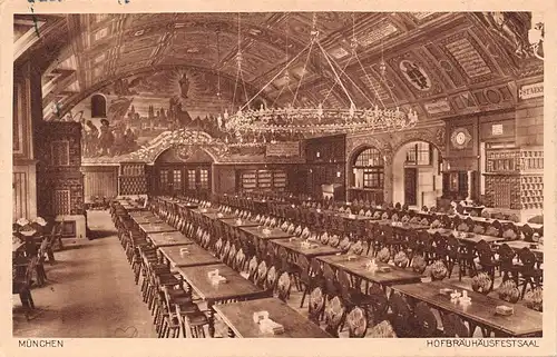 München Hofbräuhaus - Festsaal gl1927 162.854