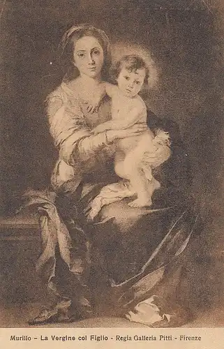 MURILLO La Virgine col Figlio ngl E1647