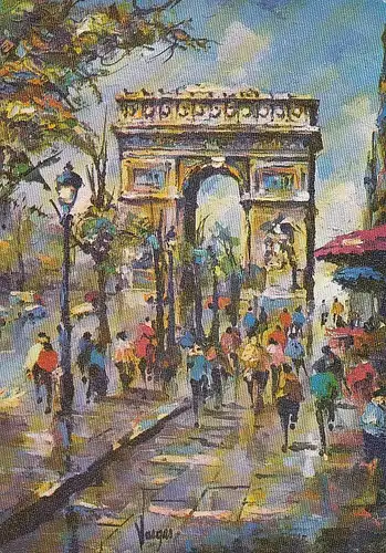 Paris, Le Arc de triomphe, Les Champs-Elysées ngl E2617
