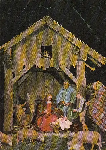 Weihnachts-Krippe, SOS-Kinderdorf ngl E1804