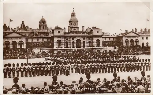 London, Trooping at the Colours, Horse Guards Parade gl1937 E2844