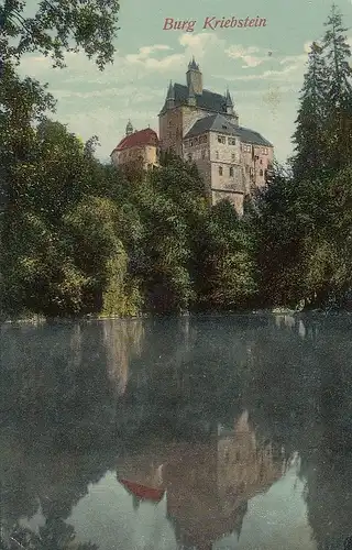 Burg Kriebstein b.Waldheim i.Sa. gl1912 E1685