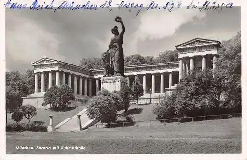 München Bavaria mit Ruhmeshalle gl1942 162.927