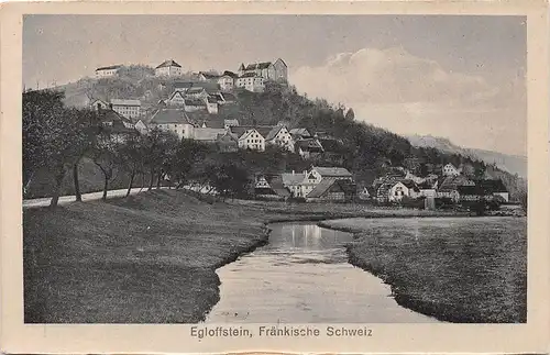 Egloffstein (Fränkische Schweiz) Teilansicht ngl 166.372