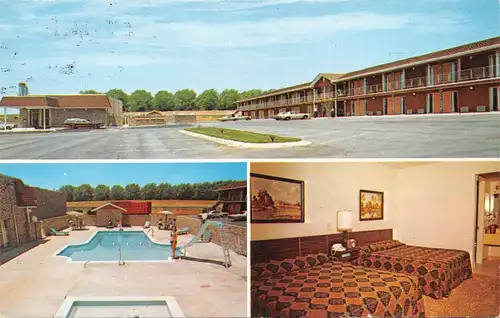Locust Grove GA Economy Inn Motel gl1977 163.969