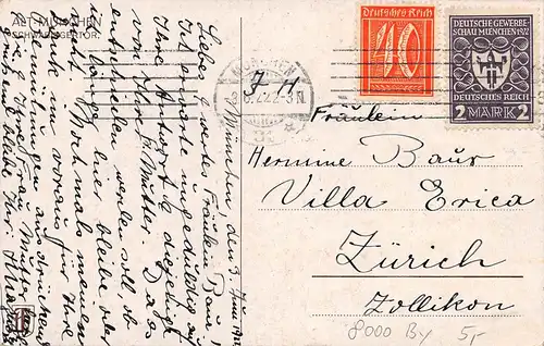 München Alt-München Schwabingertor Nach Gemälde gl1922 162.955