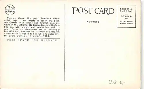 Grand Canyon AZ Looking West from Hopi Point ngl 163.995