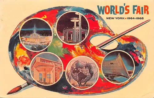 New York NY World's Fair 1964-65 Symbols of the Fair gl1964 164.131