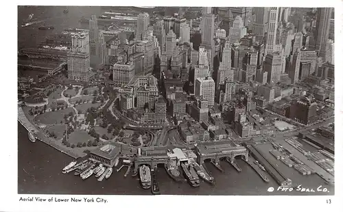 New York City NY Aerial View of Lower New York City ngl 164.014