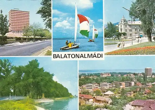 Balatonalmádi, Mehrbildkarte ngl E4960