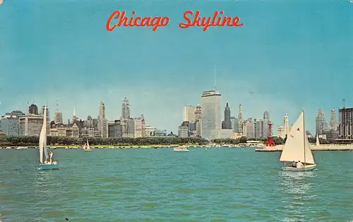 Chicago IL Skyline from Lake Michigan gl196? 164.172