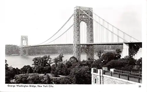 New York City NY George Washington Bridge ngl 164.000