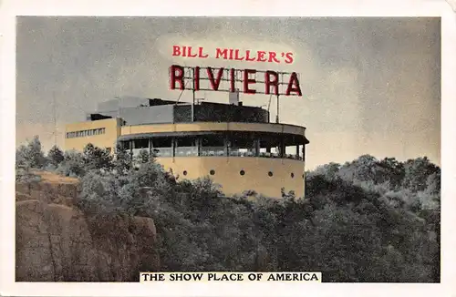 Fort Lee NJ Bill Miller's Riviera The Show Place of America ngl 164.009