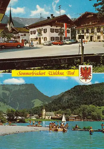 Walchsee in Tirol Mehrbildkarte ngl E1778