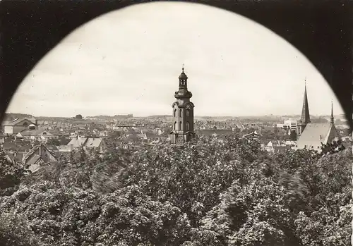 Weimar, Blick auf Schloß und Herderkirche glum 1960? E3651