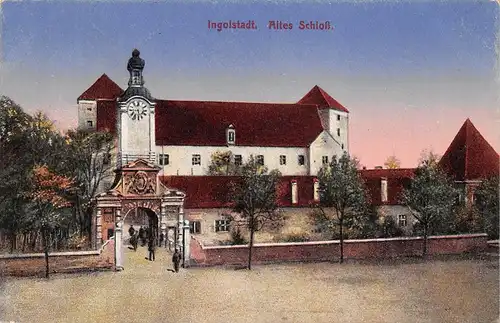 Ingolstadt - Altes Schloss feldpgl1918 166.270