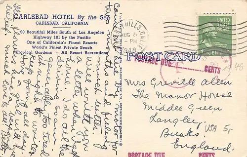 Carlsbad CA Carlsbad Hotel By The Sea View with Eucalyptus Tree gl1948 164.053