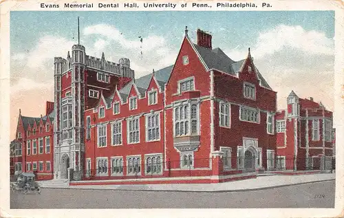 Philadelphia PA Evans Memorial Dental Hall University of Penn. gl1920 164.063