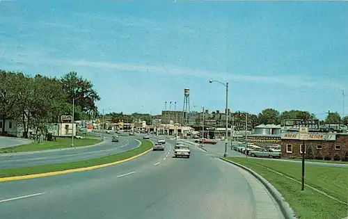Albert Lea MN East Main Street gl1969 164.087