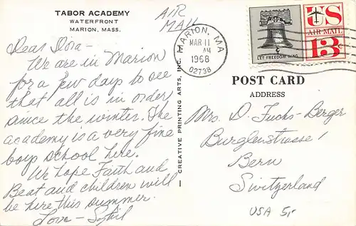Marion MA Tabor Academy gl1968 164.069