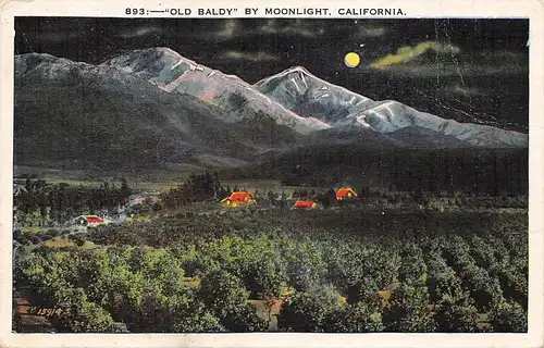 Old Baldy by Moonlight CA gl1938 164.165
