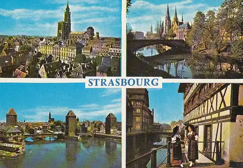 Strasbourg (Bas Rhin) Mehrbildkarte ngl E2083