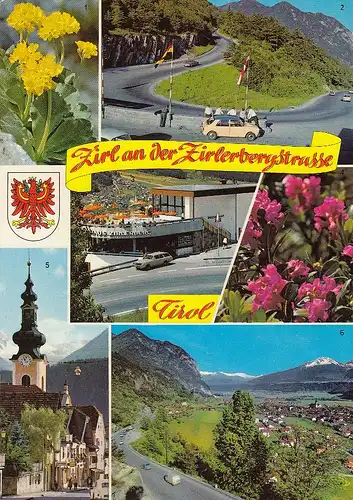 Zirl an der Zirlerbergstrasse in Tirol, gl1963? E2742