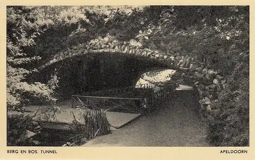 Apeldoorn Berg En Bos. Tunnel ngl E1961