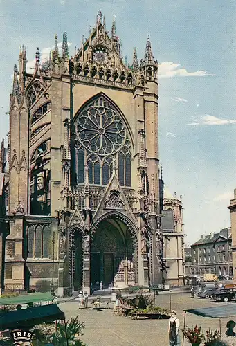 Metz (Moselle), La Cathédrale, ngl E2772