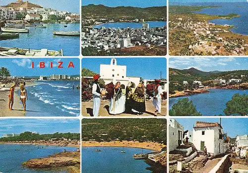 Ibiza (Baleares), Mehrbildkarte gl1994 E2810