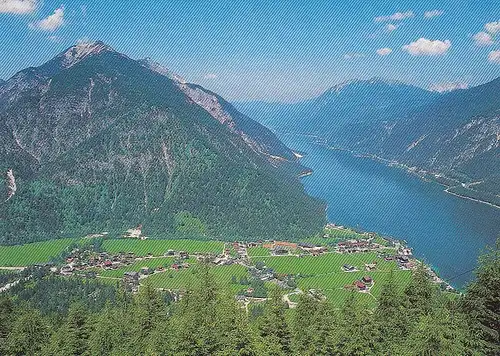 Achensee Pertisau Tirol, Panorama ngl E3756