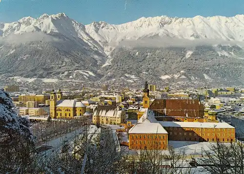Innsbruck, Blick gegen Nordkette gl1973 E2171
