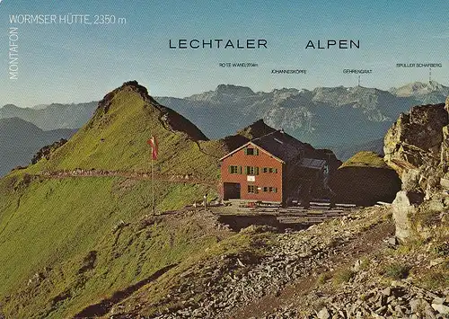 Monzafon, Wormser Hütte im Ferwall ngl E3765