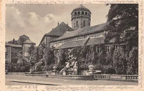 Bayreuth - Partie am Wittelsbacher Brunnen gl1929 166.605