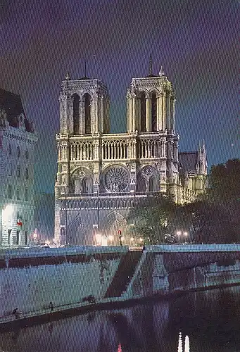 Paris, Illumination de Notre-Dame ngl E2033