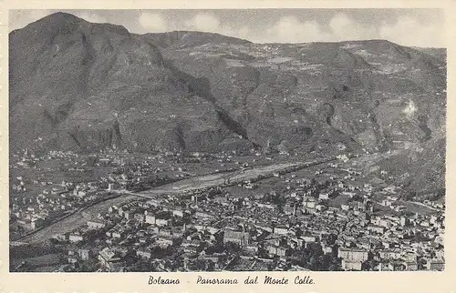 Südtirol: Bozen / Bolzano, Panorama dal Monte Colle ngl E1507